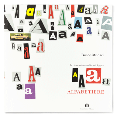 Corraini Alfabetiere libro bambini di Munari brossura