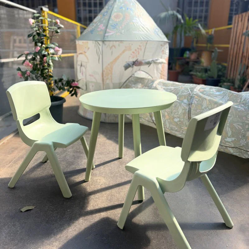 Little Dutch tavolo bambini menta 50 cm plastica