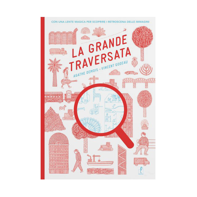 L'Ippocampo La grande traversata libro con lente rossa