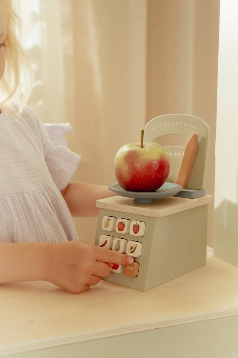 Little Dutch Bilancia in Legno Giocattolo Cucina 3 Anni