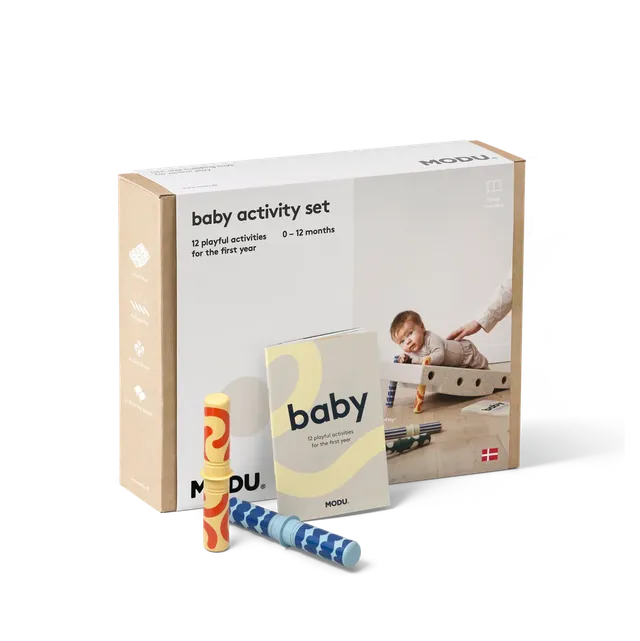 MODU Sand-Honey set attività neonato 10 pezzi sensoriale