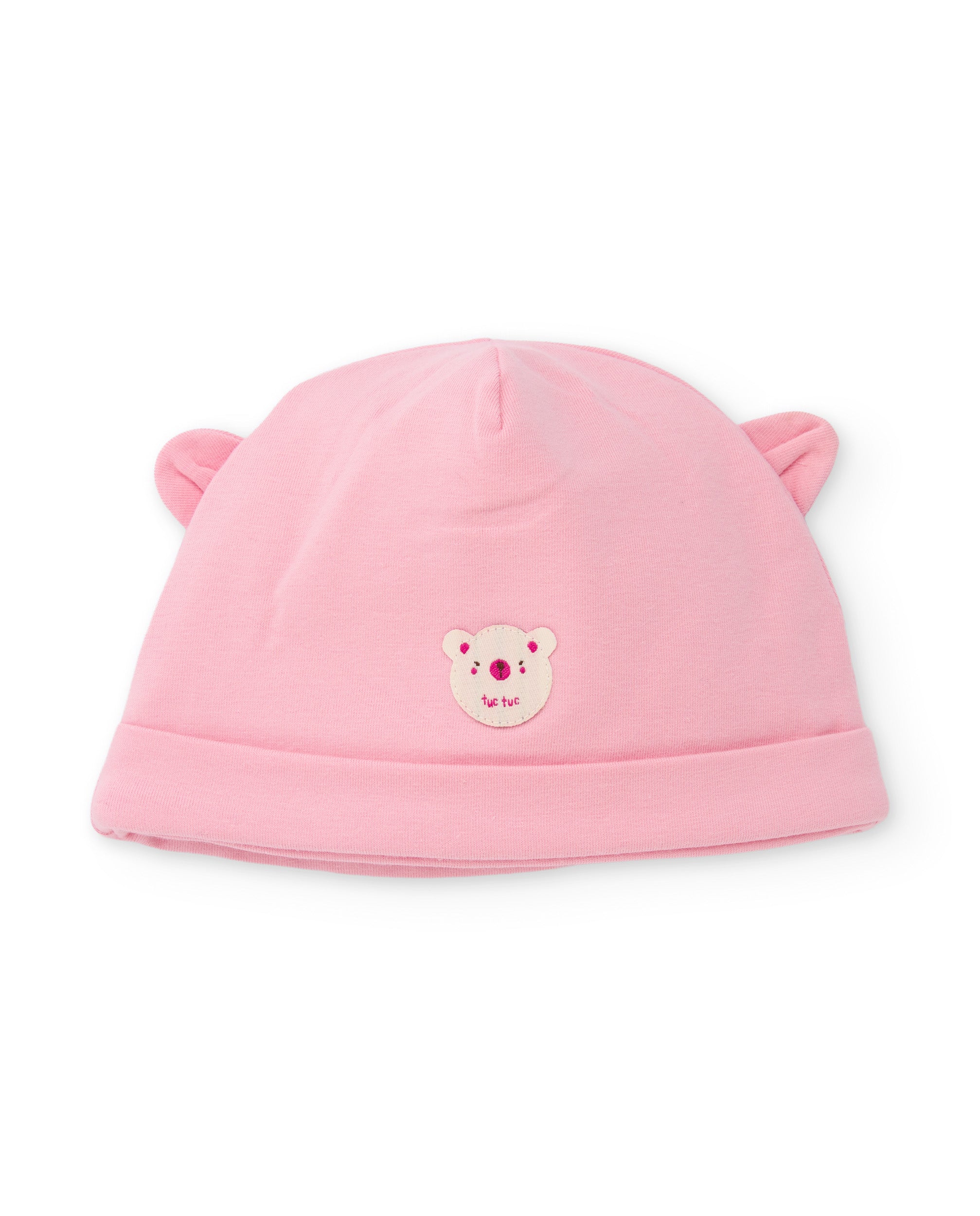 Tuc Tuc Sweet Teddy Bear cappello neonata rosa in cotone