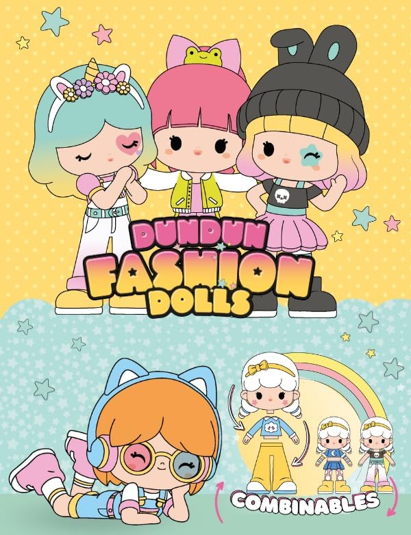 Dundun Fashion Dolls Emmy bambolina vinile 9 cm