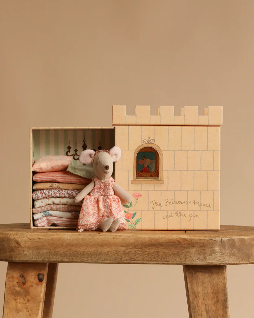 Maileg Principessa sul pisello Big Sister topolino rosa 12 cm