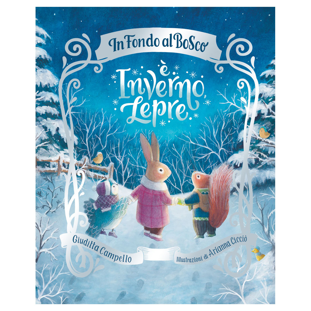 Emme Edizioni È inverno Lepre libro cartonato dai 3 anni