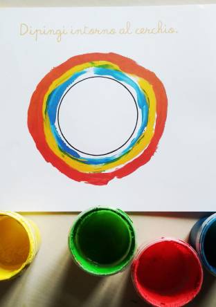 L'Ippocampo Tocco Osservo Dipingo Libro Montessori Mani