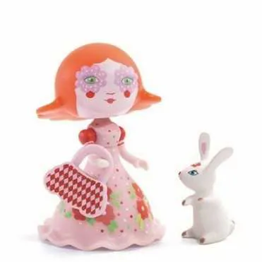 Djeco Arty Toys Princess Elodia & White figura vinile snodata