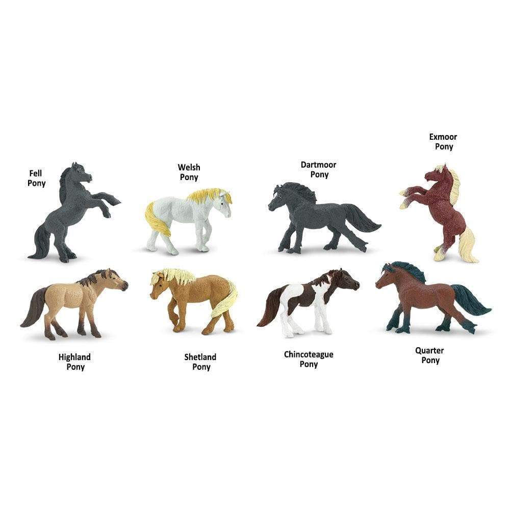Safari Ltd Toob Pony Prateria 8 Miniature