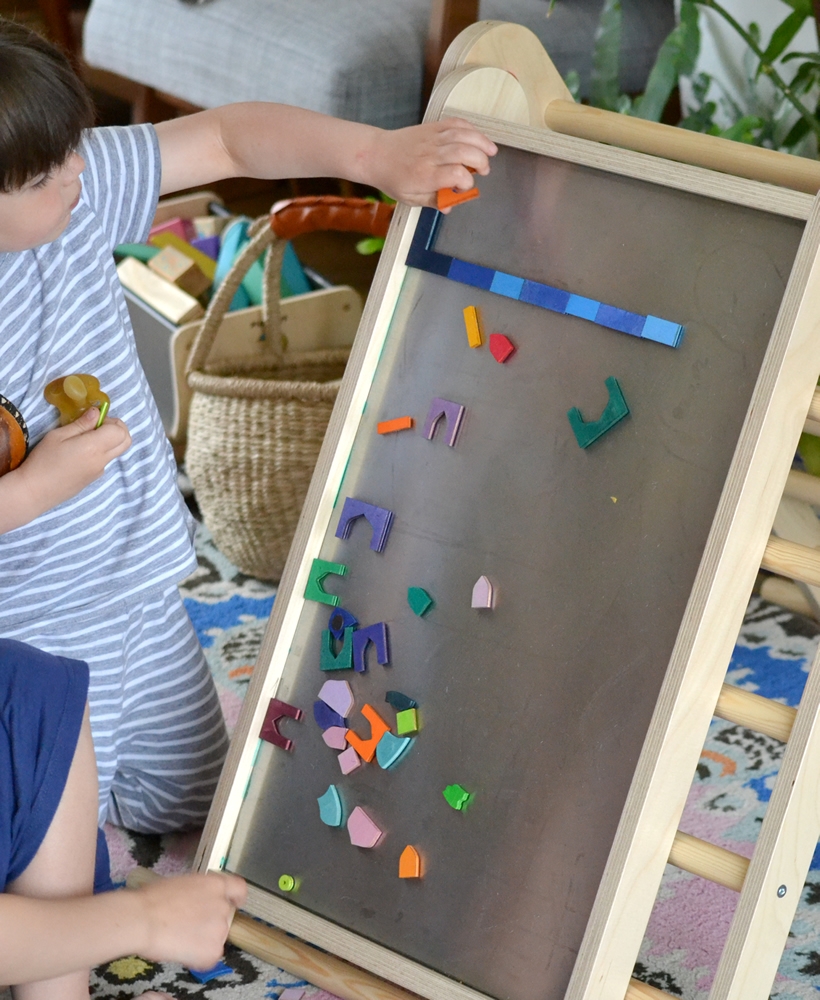 Triclimb Biri Play Board tavola magnetica acciaio legno