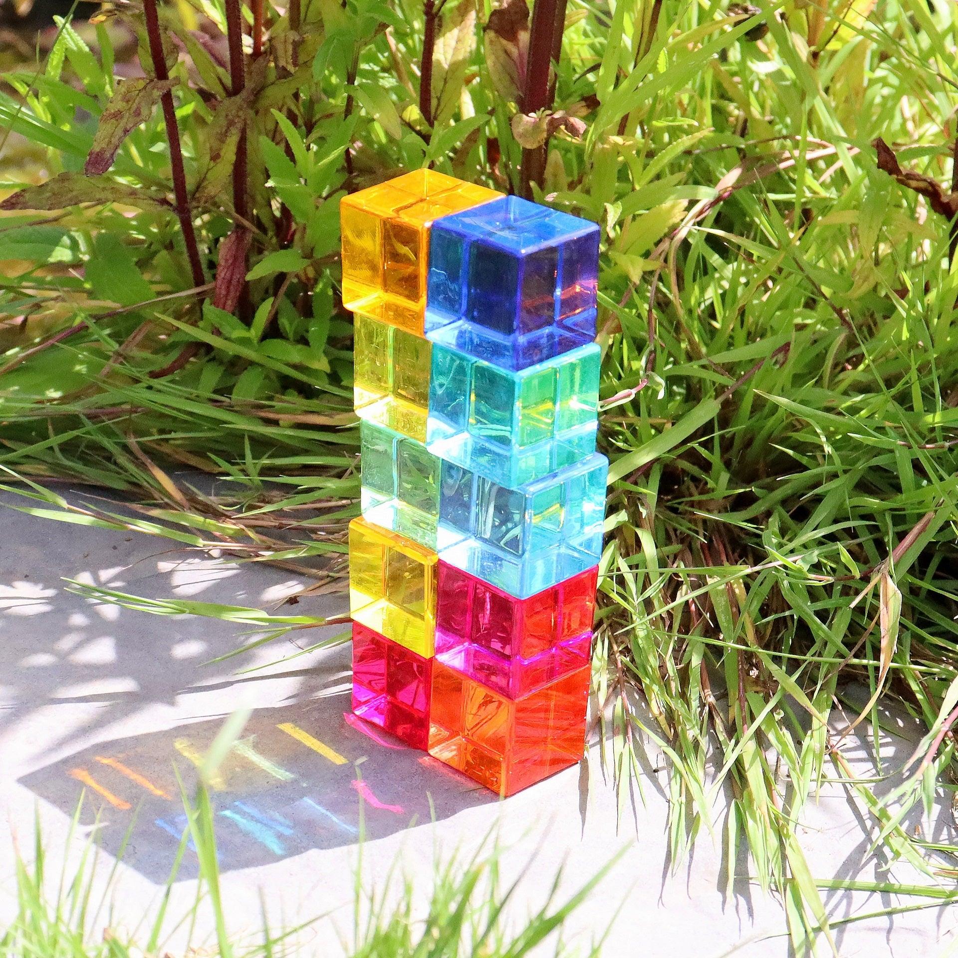 TickiT Cubi Gemma acrilici colorati 10 pezzi