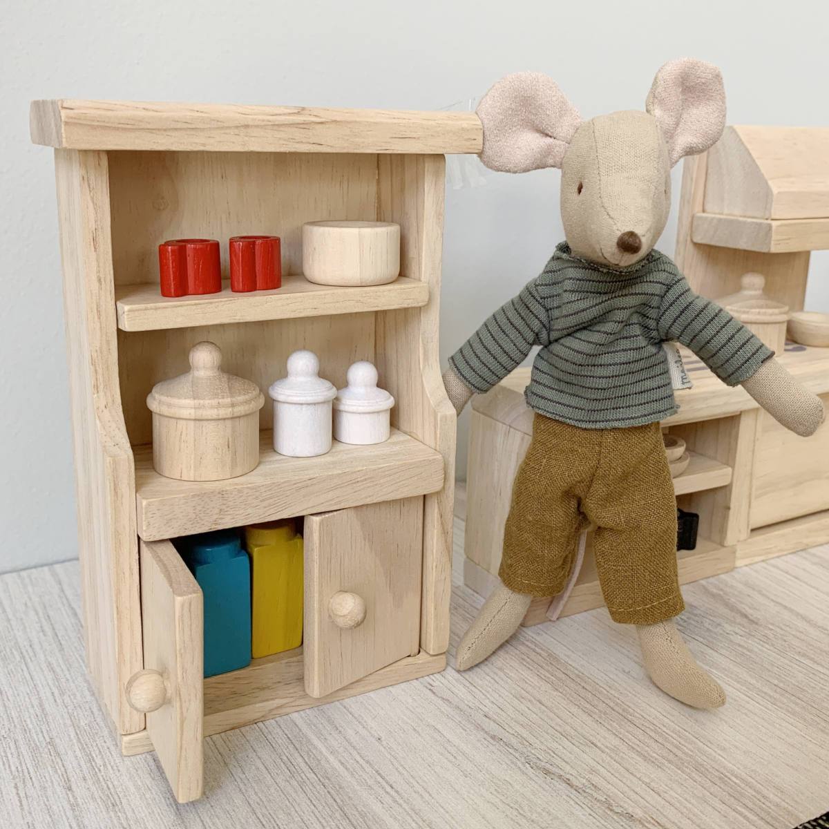 Plan Toys Camera arredi casa bambole legno gomma