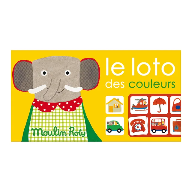 Moulin Roty Popipop Lotto gioco bambini 2 anni colori