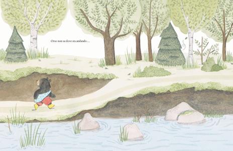 Orecchio Acerbo Orso e i sussurri del vento libro bambini