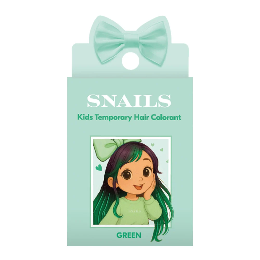 Snails Green tampone capelli gesso atossico