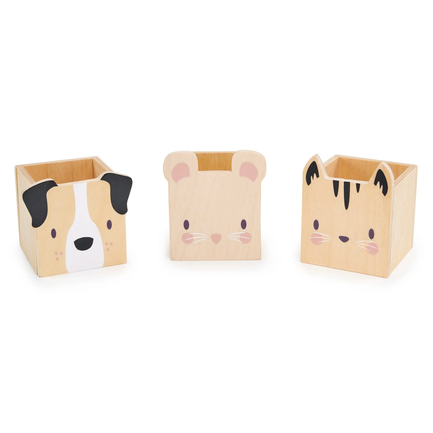Tender Leaf Pets portapenne in legno 10 cm