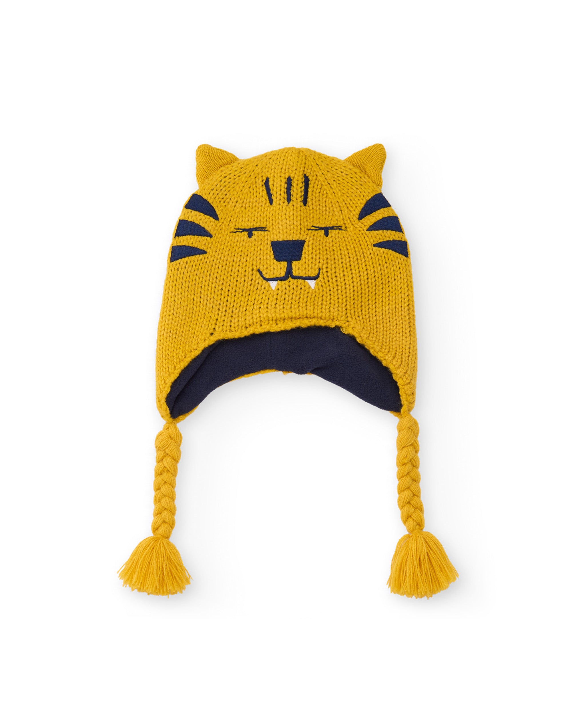 Tuc Tuc Capuccino cappello bambino giallo tigre orecchie