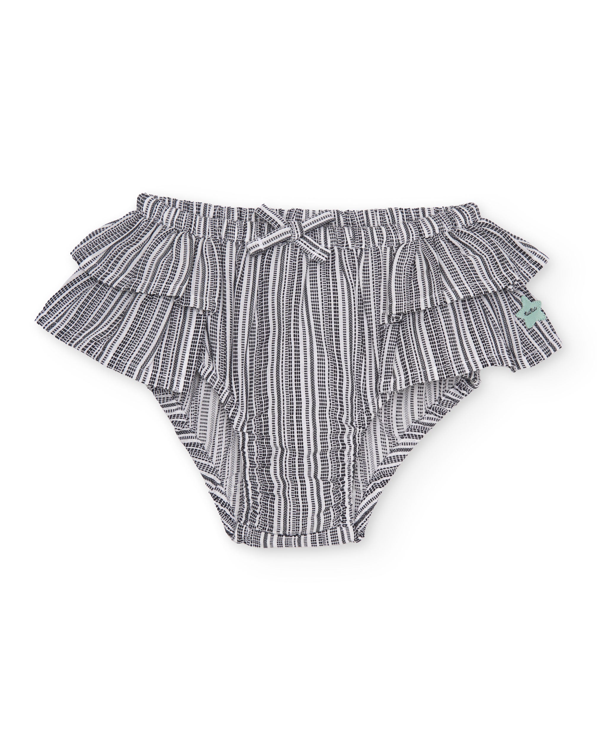 Tuc Tuc completo neonata bianco righe maglia mutanda