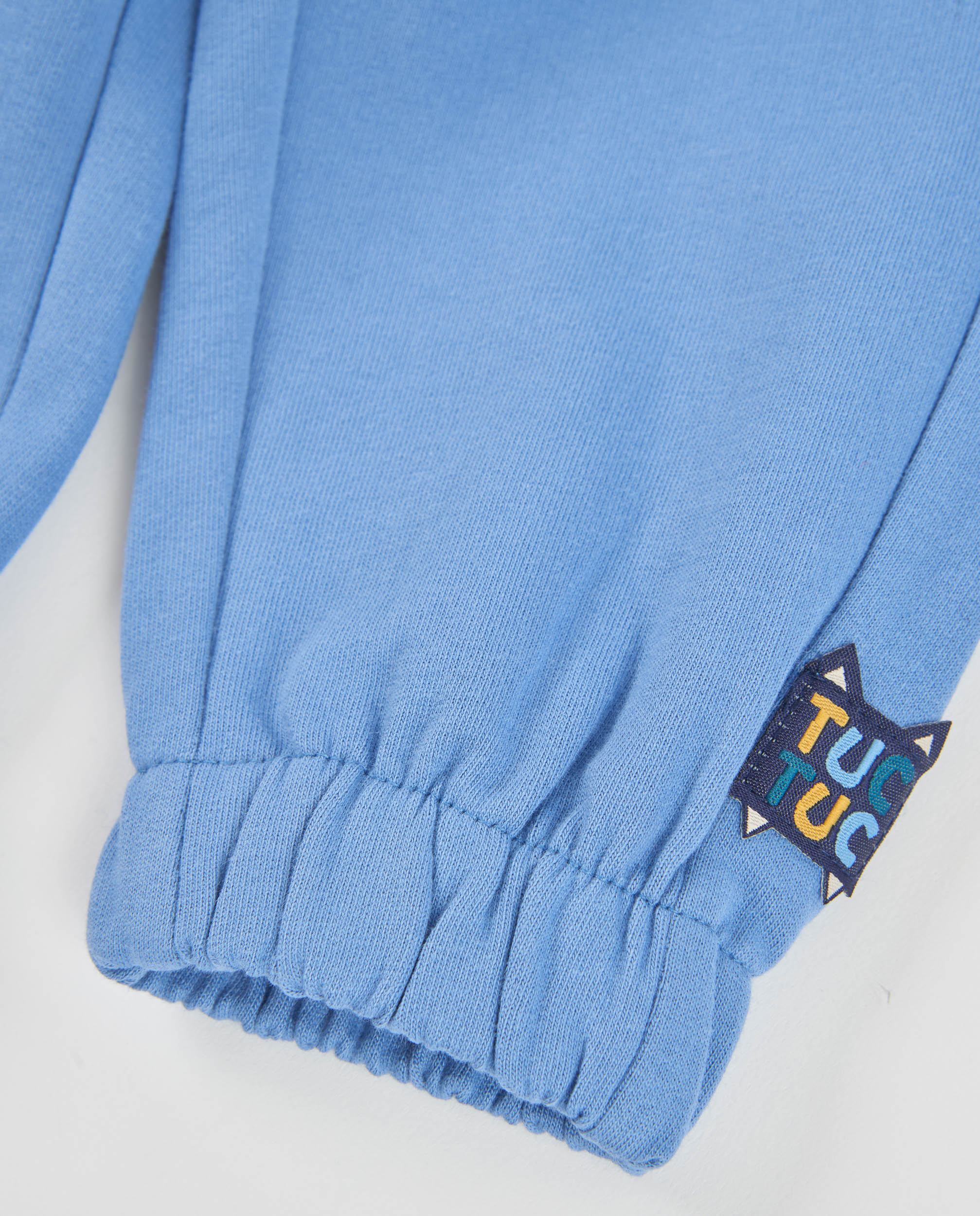 Tuc Tuc pantaloni tuta bimbo felpa blu con tasche