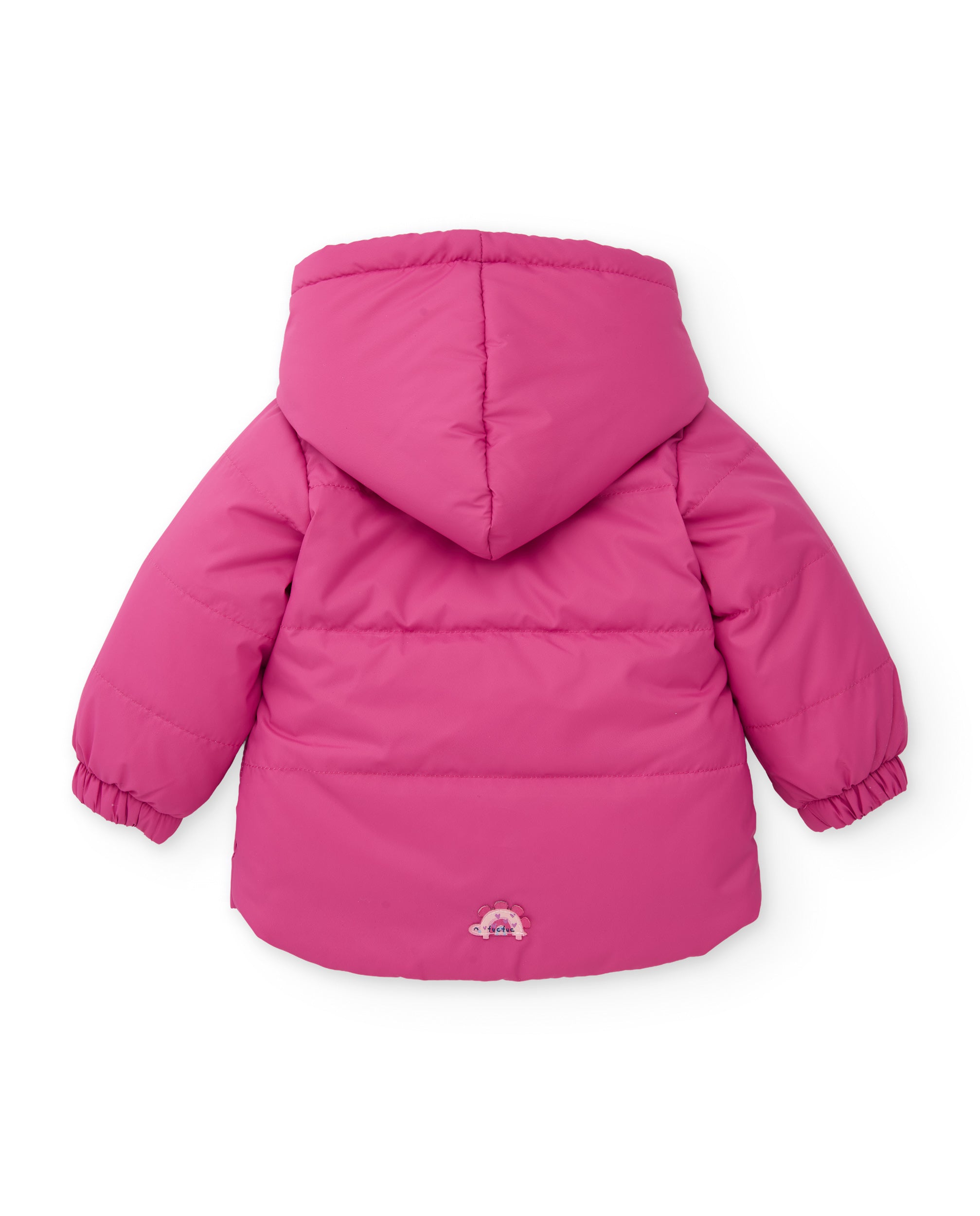 Tuc Tuc Roar Dino cappotto bimba imbottito fucsia