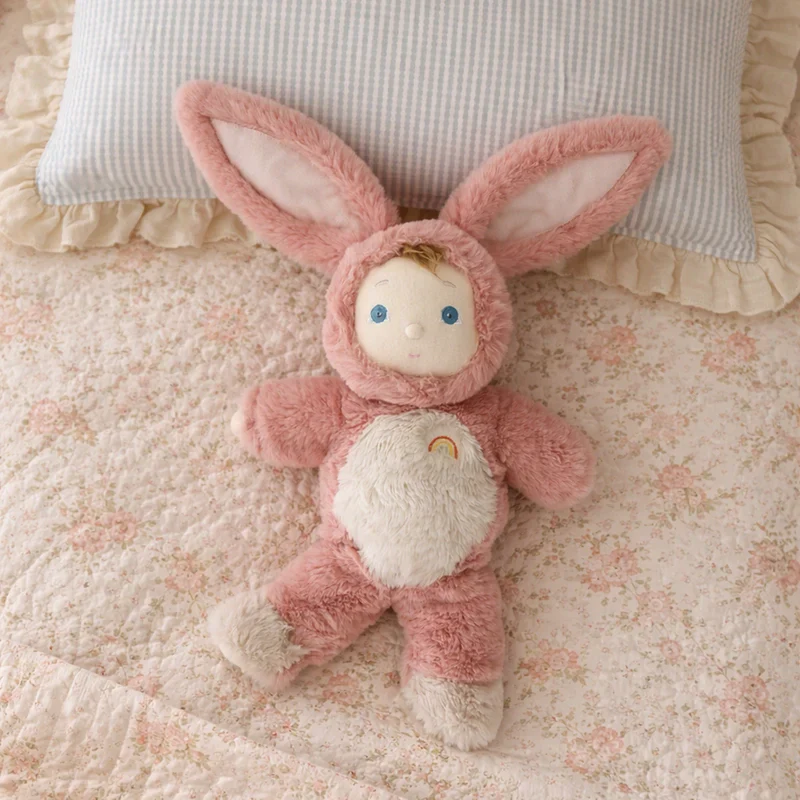 Olli Ella Cozy Day Dinkums Bunny Pinkie bambola morbida