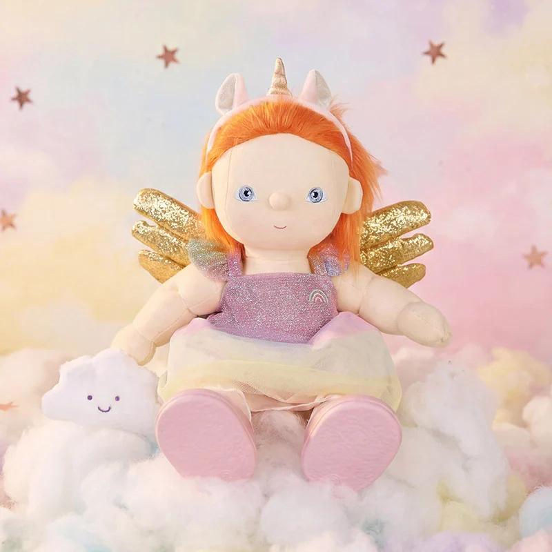 OlliElla Dinkum Dolls Unicorn Nova bambola morbida