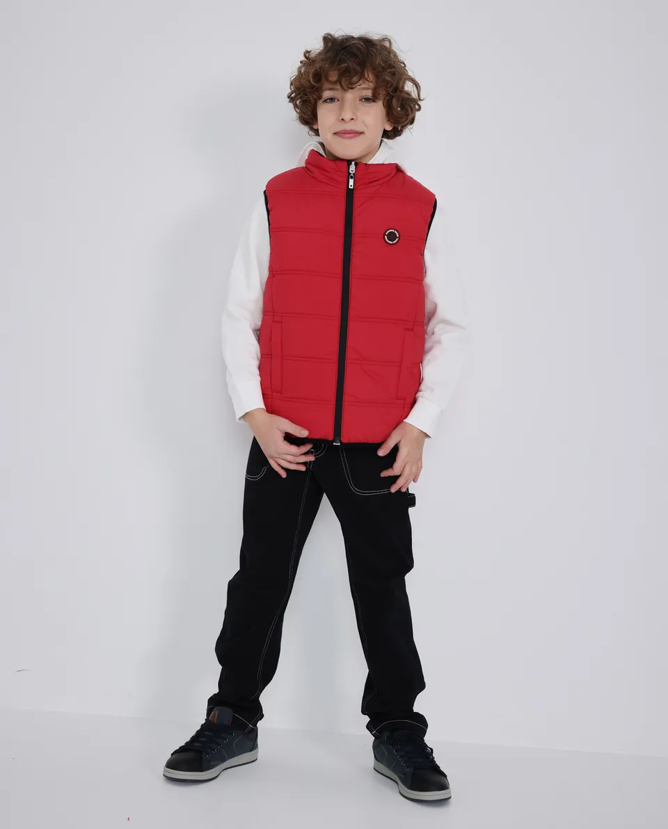 Tuc Tuc jeans bambino nero taglio dritto tasche