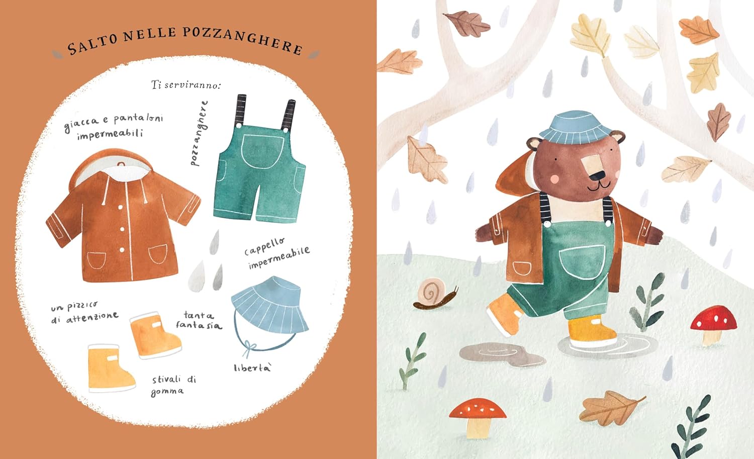 Sassi Giochiamo nella natura Autunno libro 3-6 anni