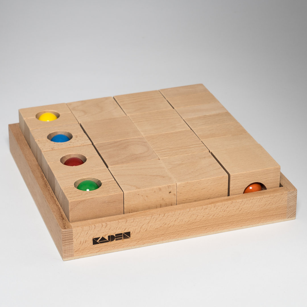 Kaden Ponte 10 Pista Biglie legno set ponti