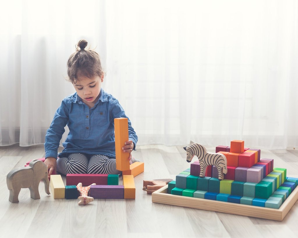 Grimm's Large Stepped Pyramid costruzioni legno 100 pezzi
