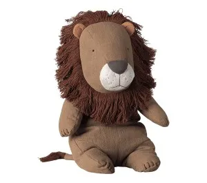 Maileg Leone Grande 52 cm pupazzo Safari Friends lino