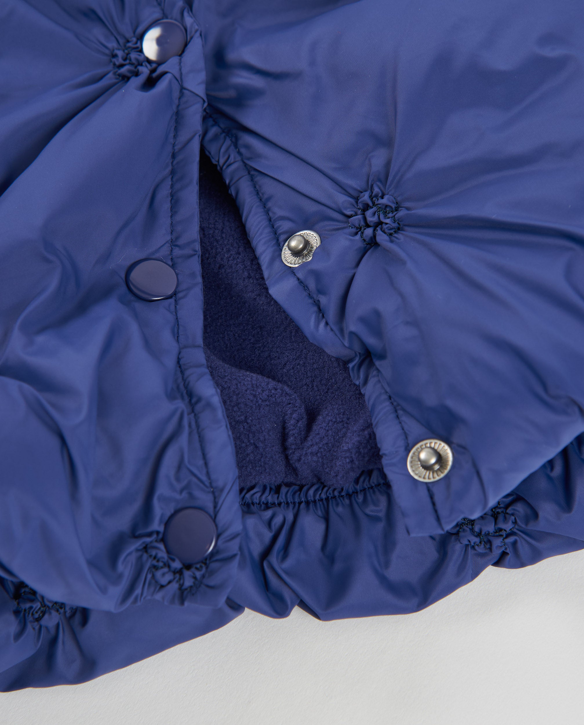 Tuc Tuc Cappotto Neonata Trapuntato Blu Marino