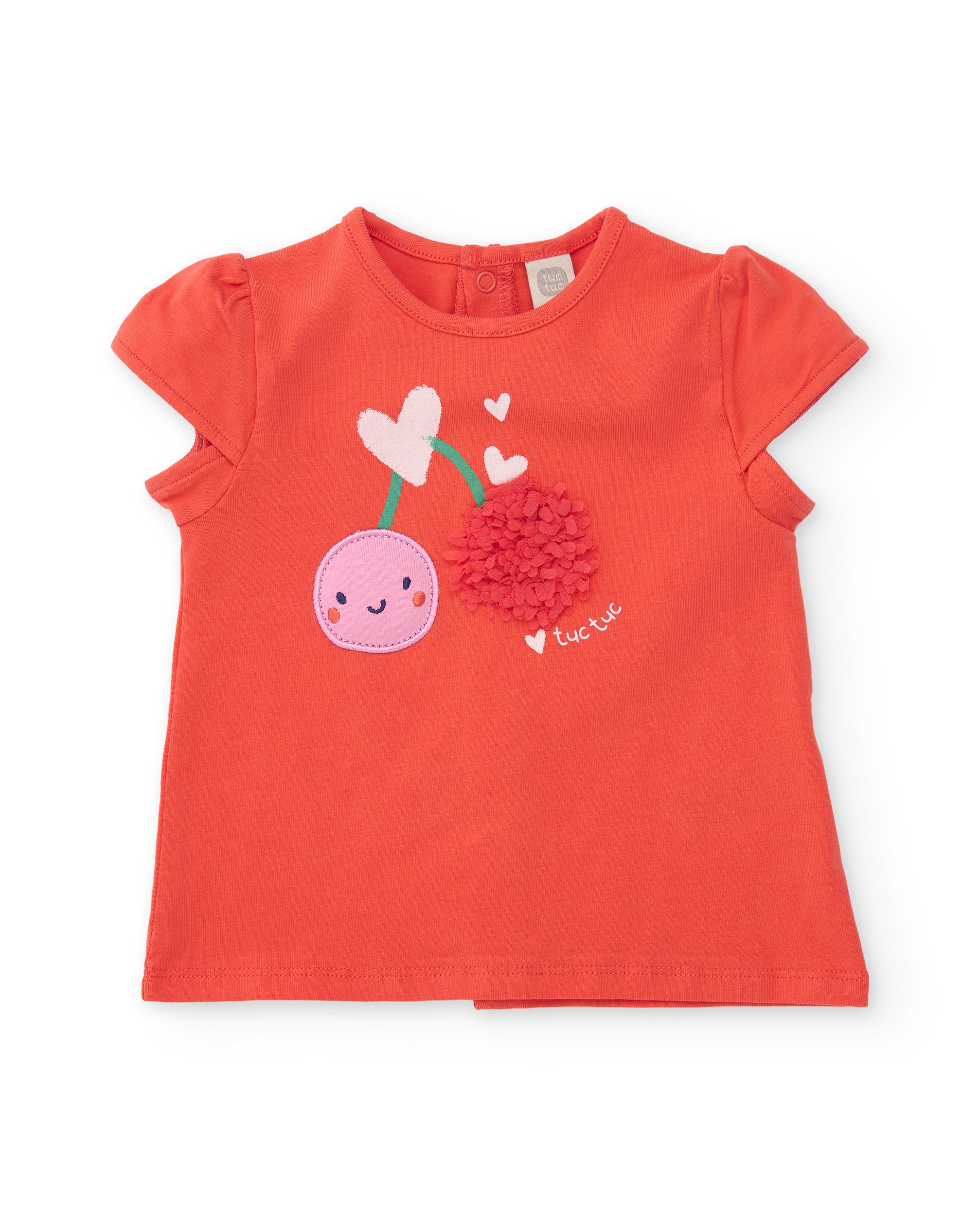 Tuc Tuc Set 3 Pezzi Neonata Rosa Stampa Frutta