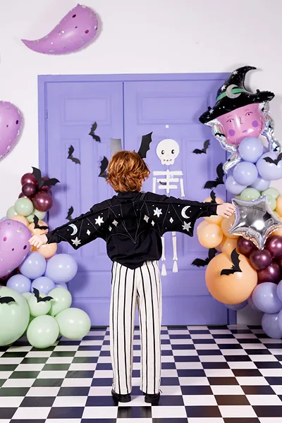 Party Deco Ali Pipistrello Costume Bambino 3-8 Anni