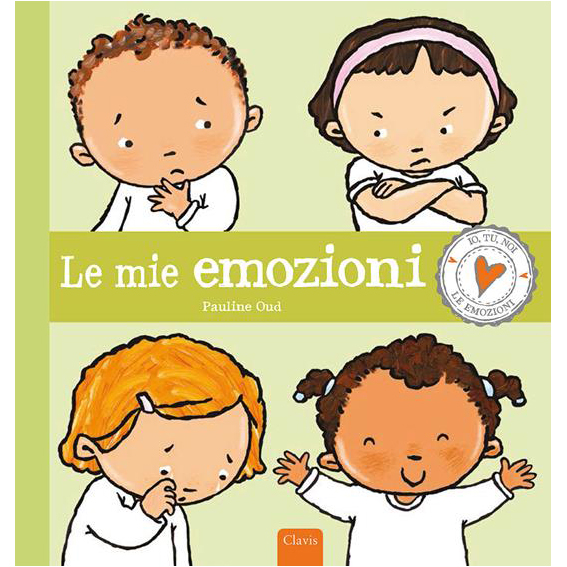 Clavis Le Mie Emozioni libro bambini copertina rigida