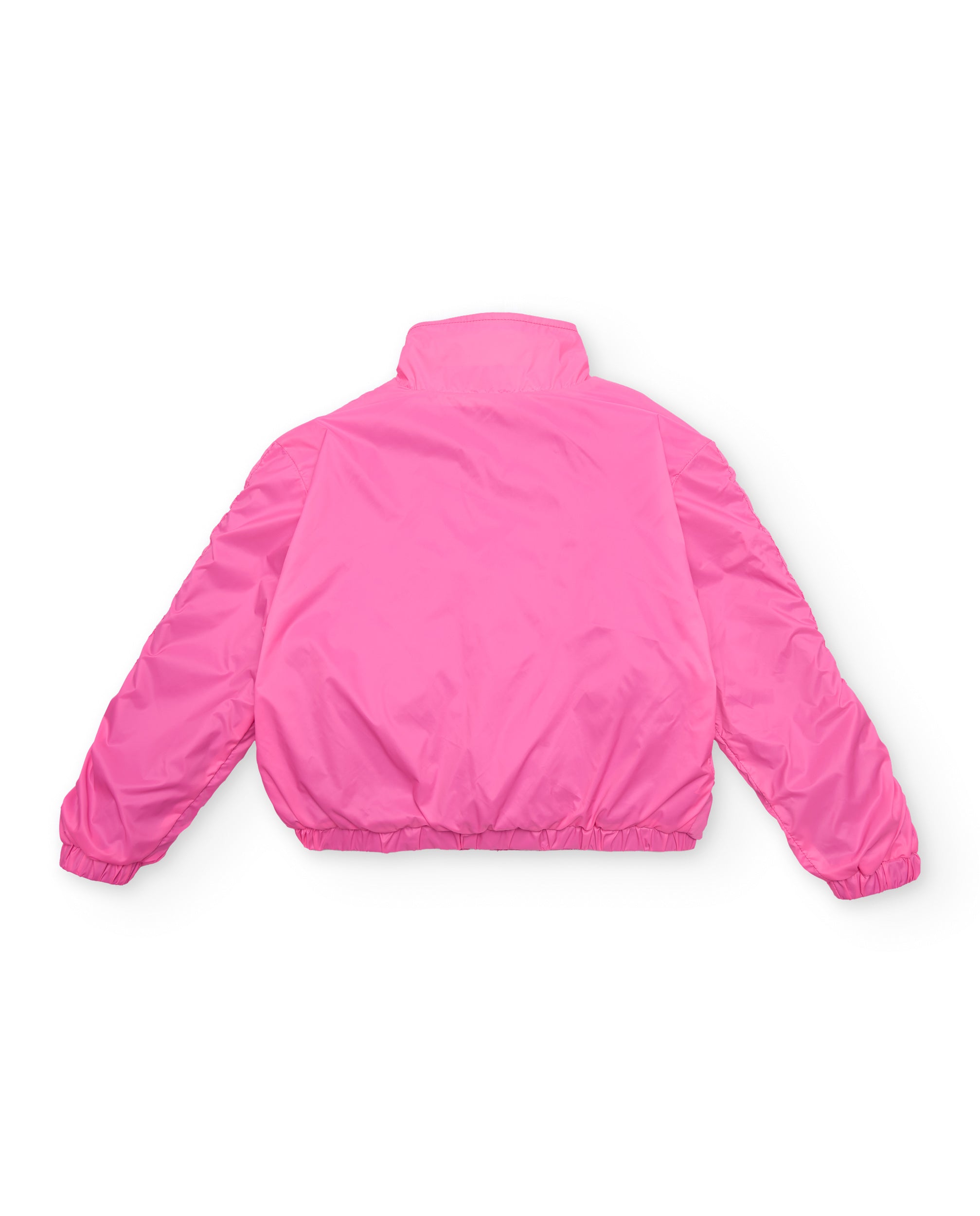 Tuc tuc giacca bambina rosa con zip e tasche