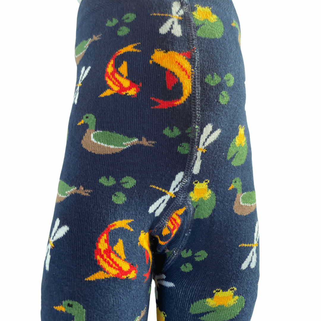 Slugs & Snails Pondlife collant bimba cotone bio blu
