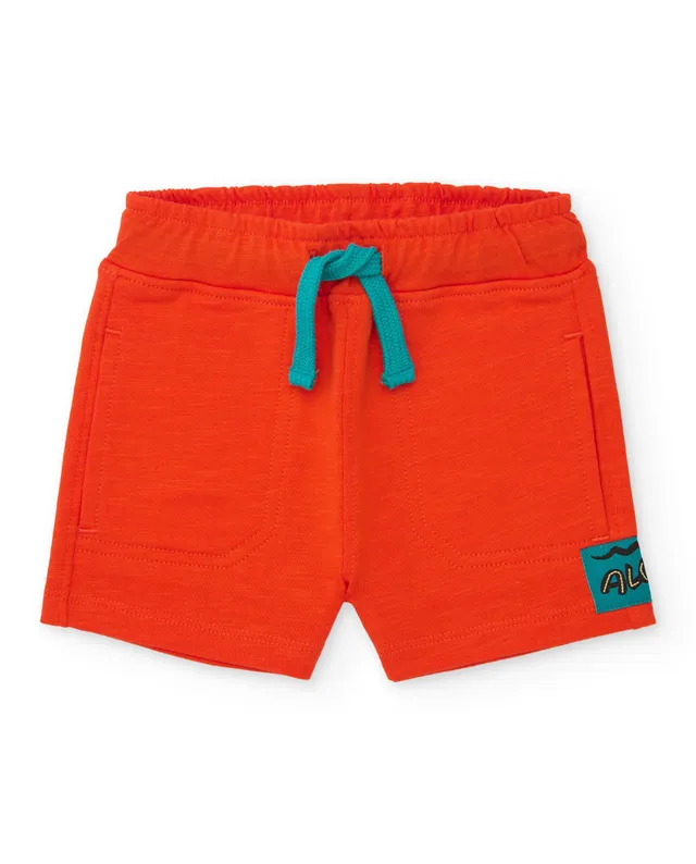 Tuc Tuc bermuda bambino elastico rossi con coulisse