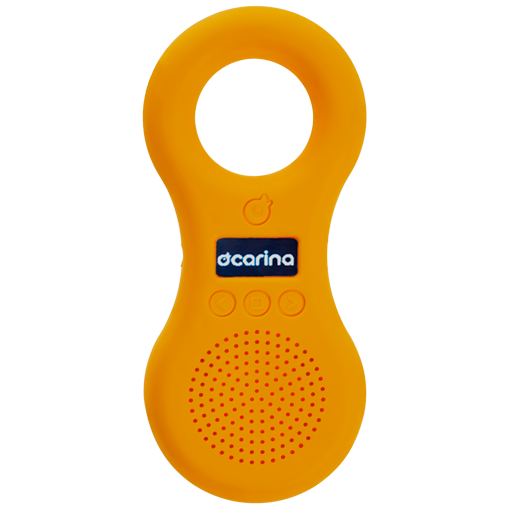 Ocarina lettore MP3 bambini 8GB giallo registratore