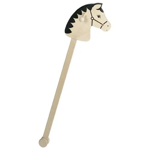 Goki Callu cavallo in legno da cavalcare H 99 cm