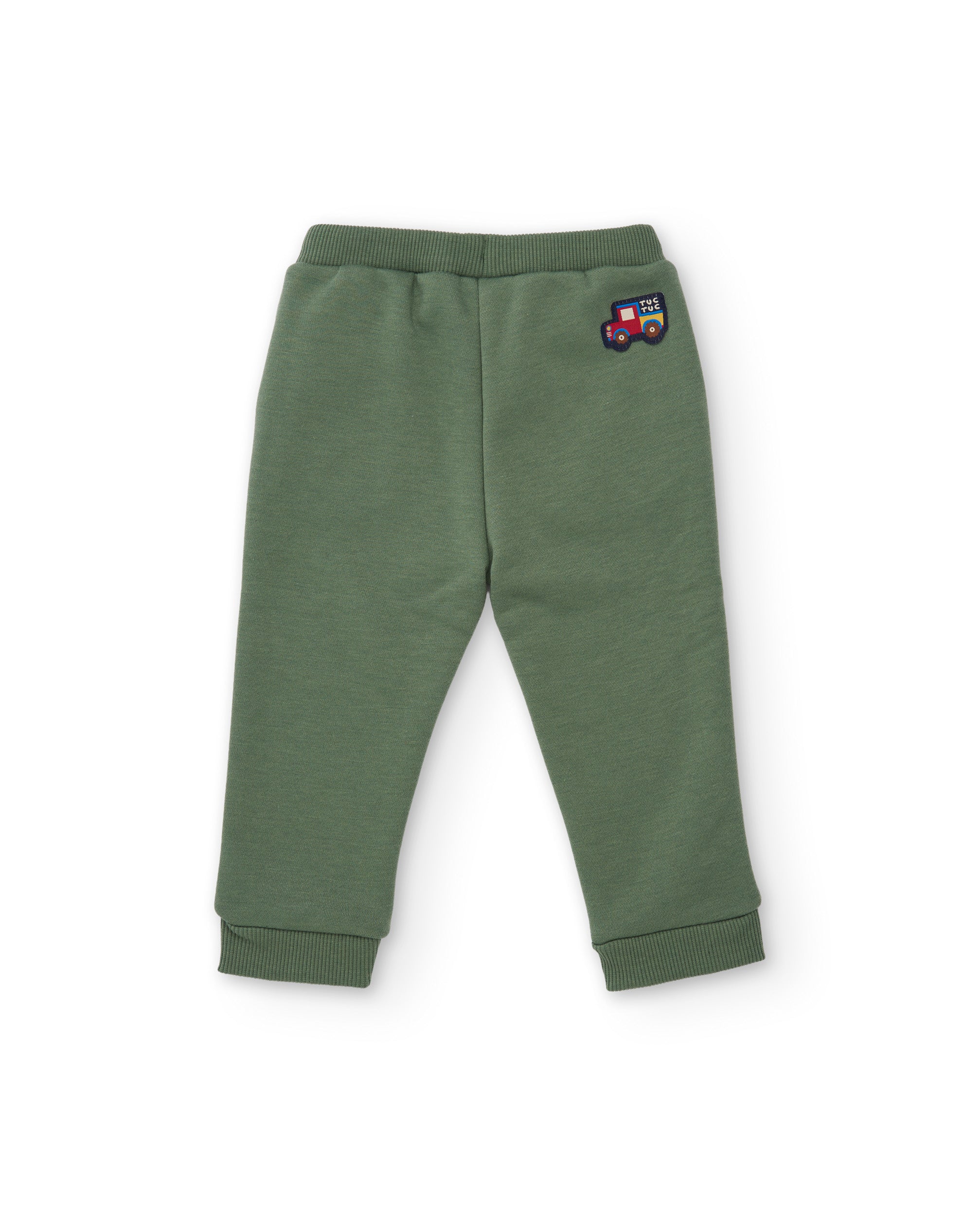 Tuc tuc Good Wood pantalone felpa verde bimbo