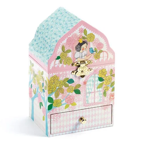 Djeco Delighted Palace scatola carillon Mozart con cassetto
