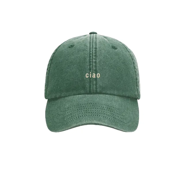 Ella and Rapha Ciao Cap cappellino verde unisex