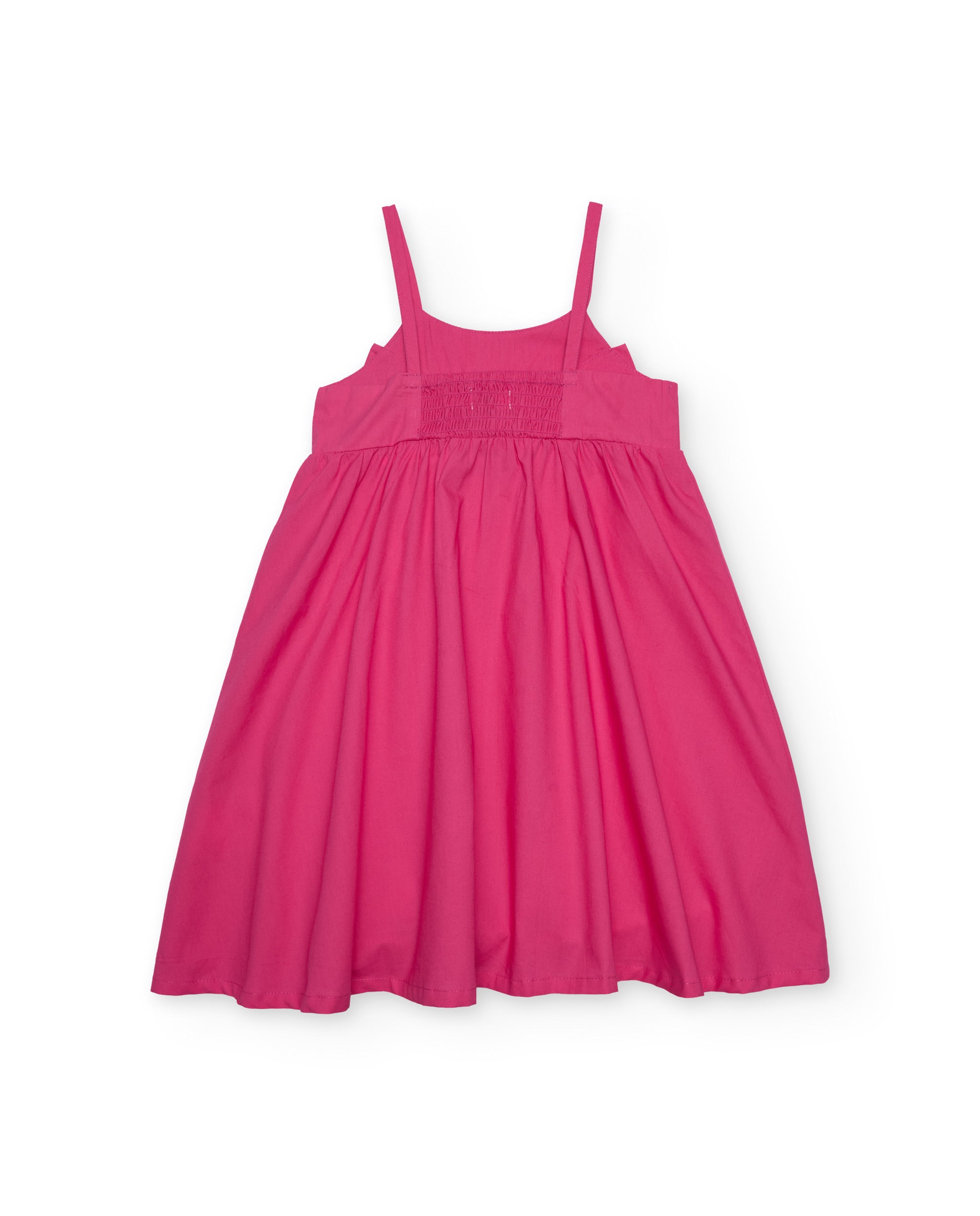 Tuc Tuc vestito bambina fucsia fiocco gonna svasata