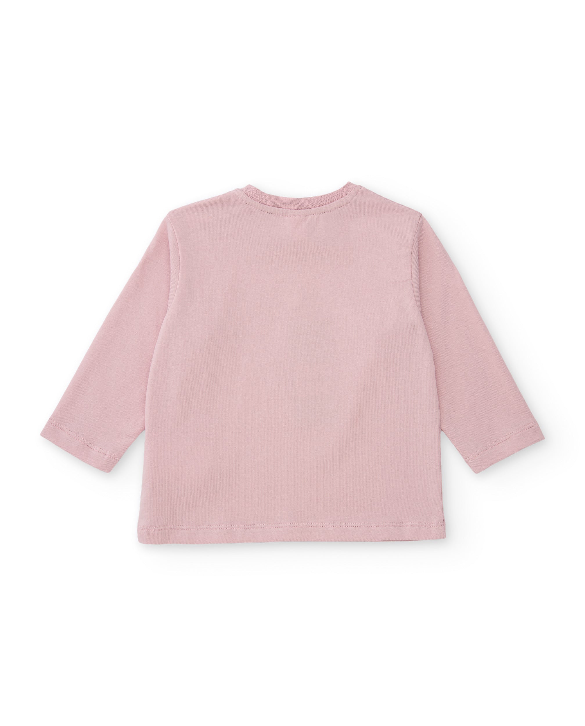 Tuc Tuc maglia bambina cuore manica lunga rosa