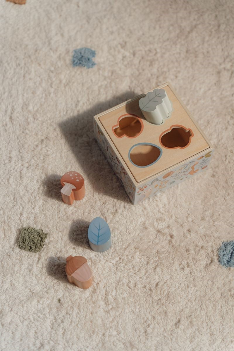 Little Dutch Forest Friends cubo forme in legno