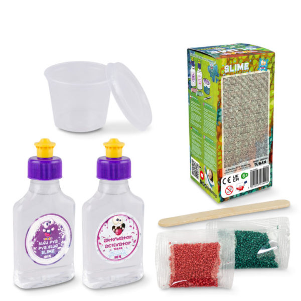 Tuban Chameleon kit slime fai da te glitter minerali