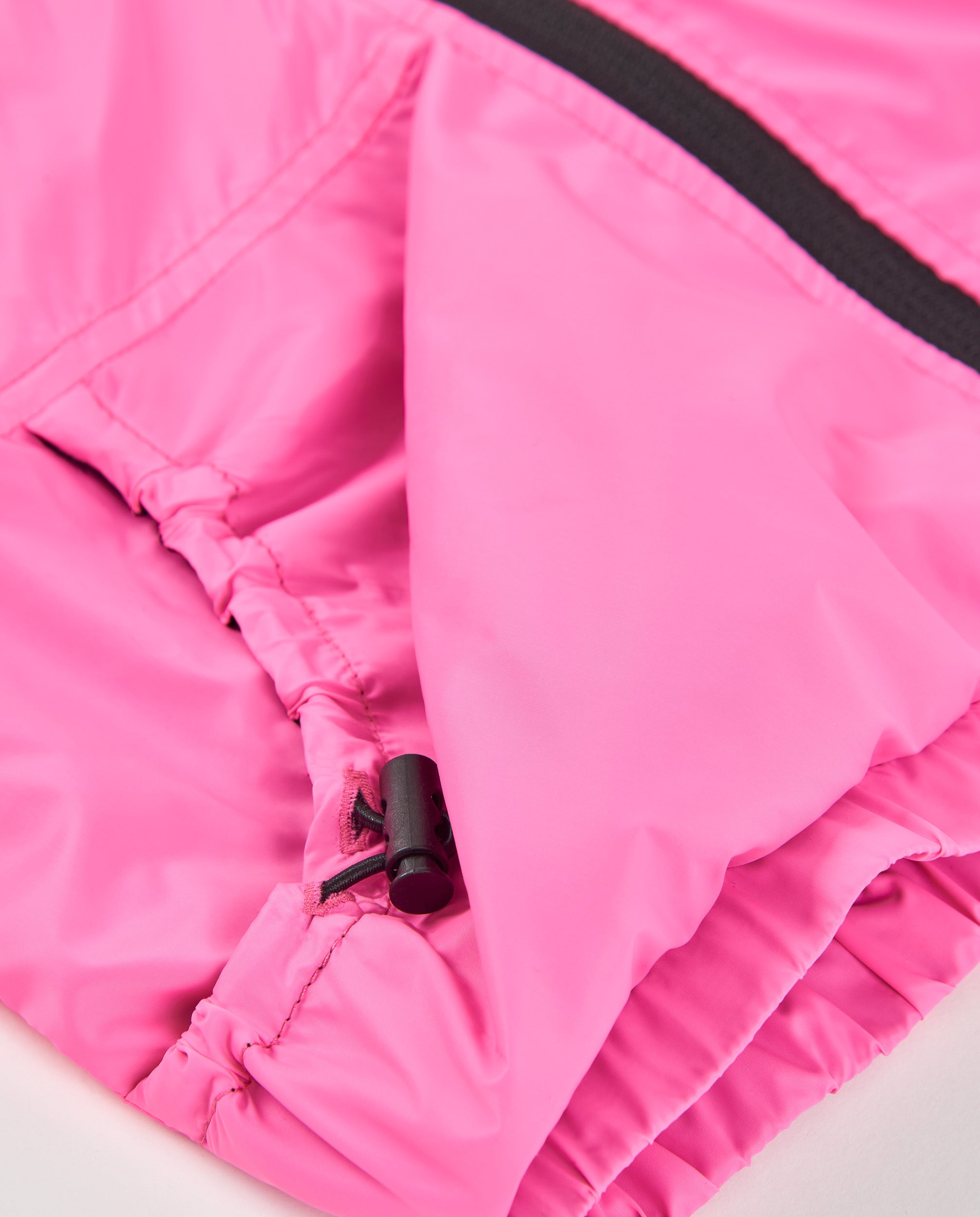 Tuc tuc giacca bambina rosa con zip e tasche