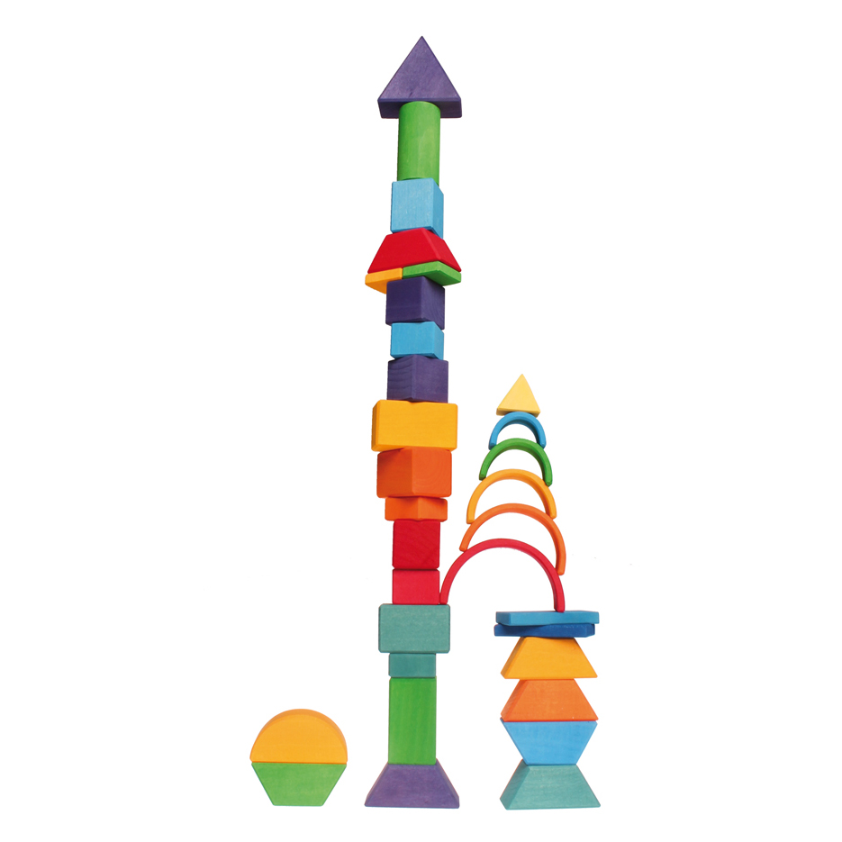Grimm's Arcobaleno Mini 6 pezzi gioco legno colorato