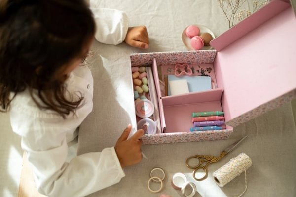 Little Dutch Rosa kit creativo bambini 3 anni