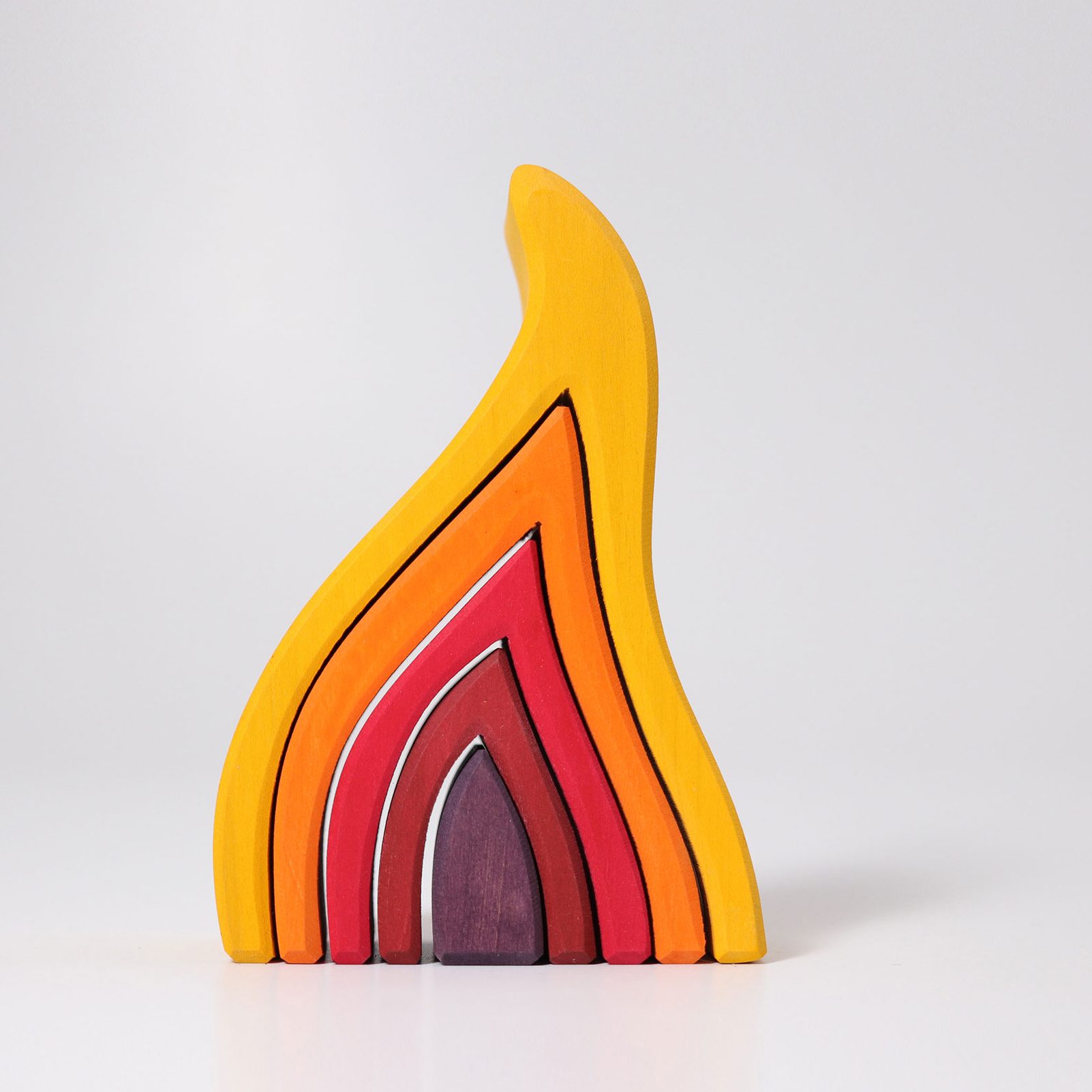 Grimm's Fiamma Grande impilabile legno 5 pezzi